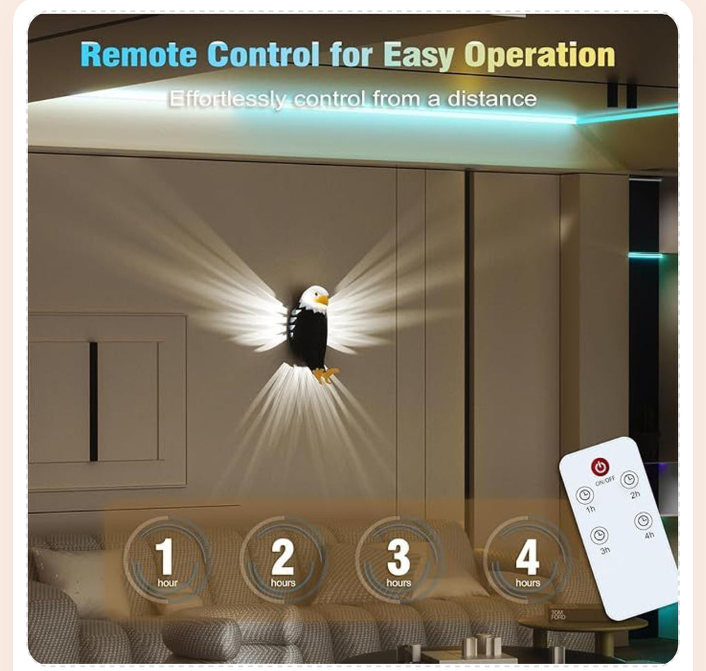 Eagle decoration light