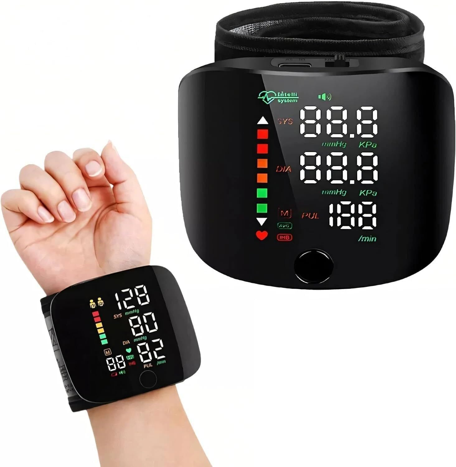 Automatic Wrist Blood Pressure Monitor Health & Beauty
