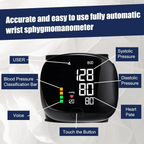 Automatic Wrist Blood Pressure Monitor Health & Beauty