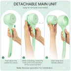 Electric Body Brush for Back and Shower Scrubber