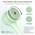 Electric Body Brush for Back and Shower Scrubber